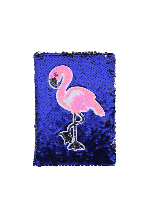 Flamingo-blue-and-silver-glitter-color-changing-notebook