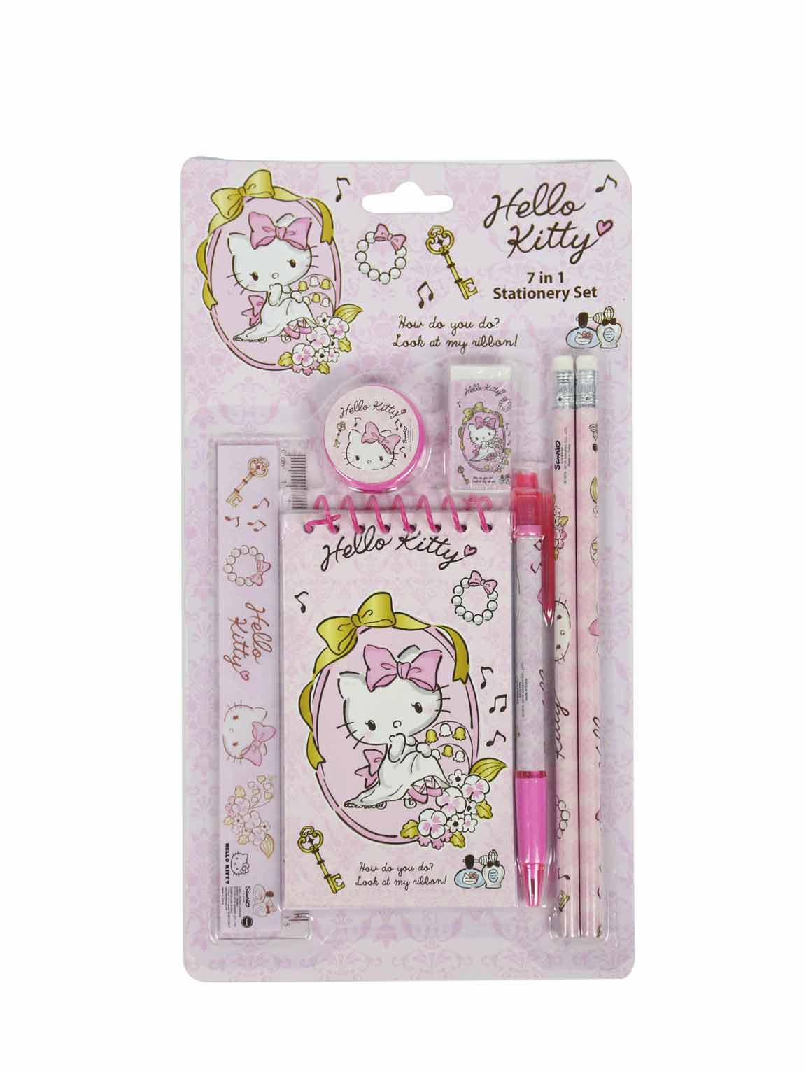 Hello Kitty Stationery Set, Hello Kitty Stationary Set