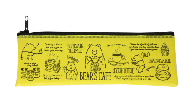 Yellow-bears-cafe-pencil-case
