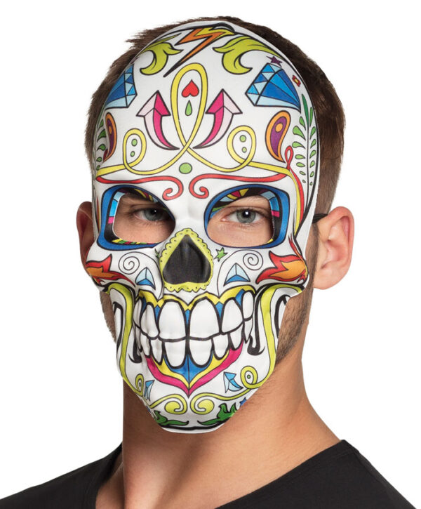 97039- Face mask Mr Day of the dead