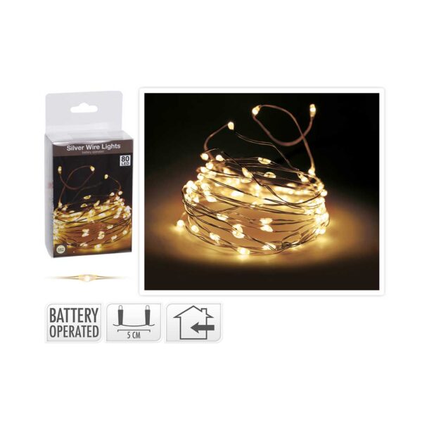 SILVER-WIRE-GOLDEN-LIGHTS-80-LED-BATTERY-OPERATED