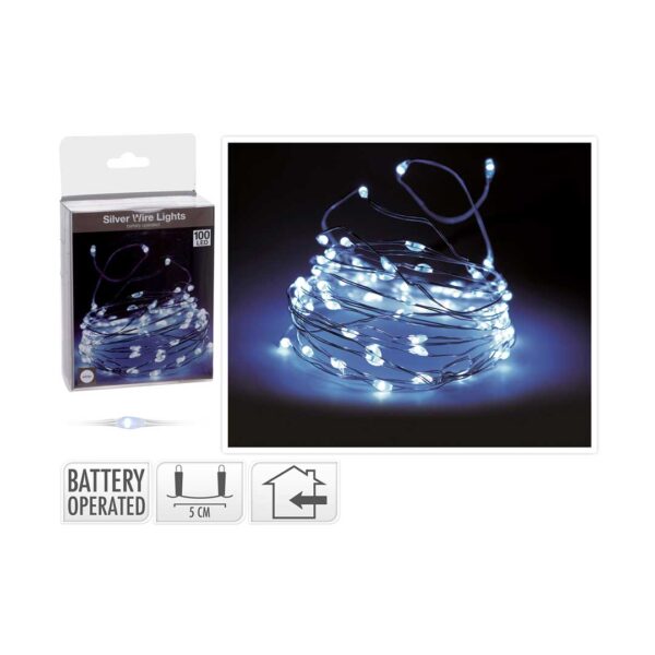 SILVER-WIRE-WHITE-LIGHTS-100-LED-BATTERY-OPERATED