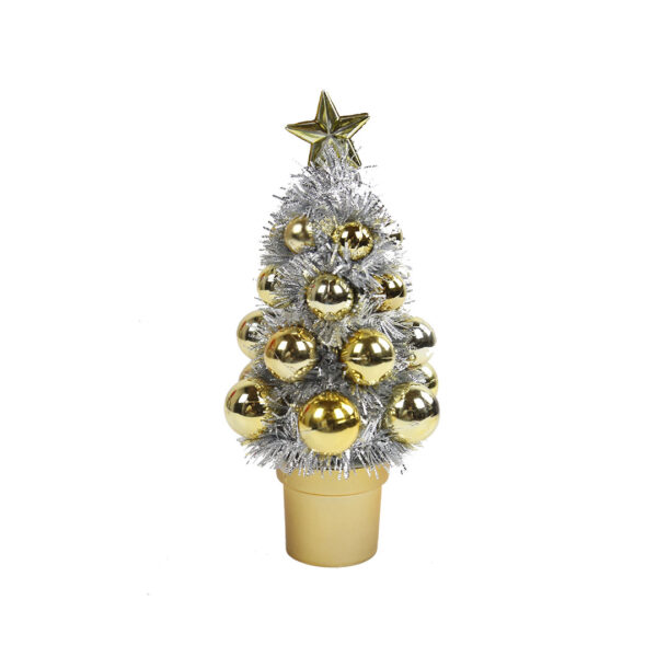 MINI-DECORATED-TABLE-TOP-CHRISTMAS-TREE-WHTE-GOLDEN
