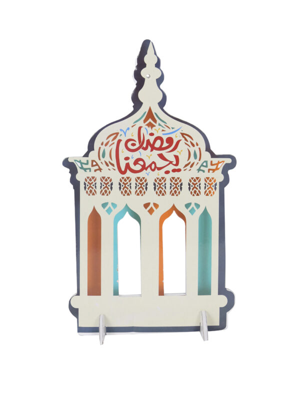 Ramadan-Decoration-lantern-white-tabletop-foam-decor
