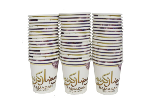 Ramadan Dining Mini Disposable paper cups