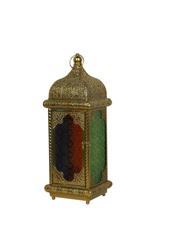 Ramadan-lantern-big-golden-colored-glass