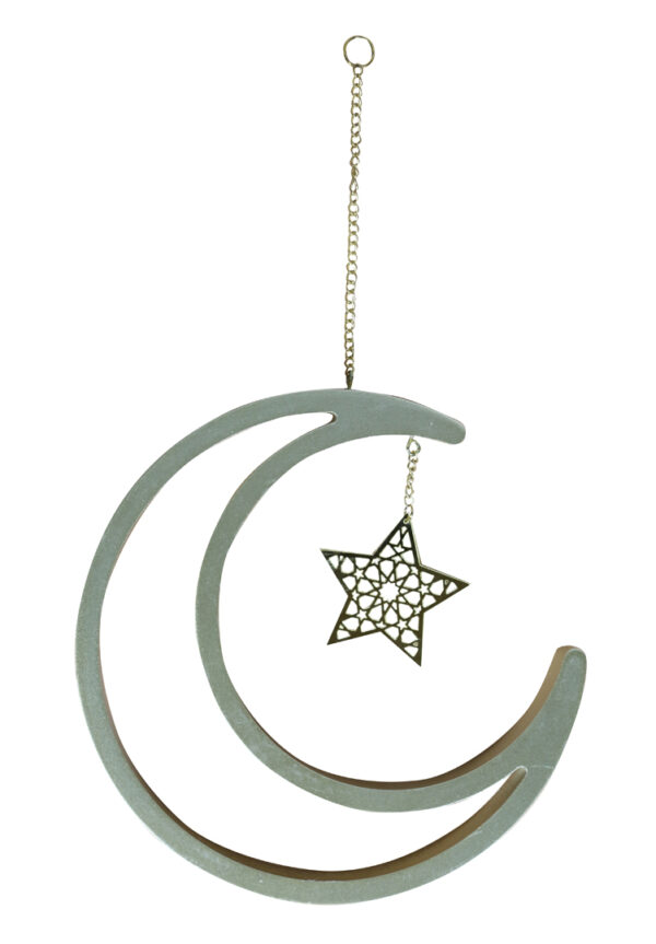 1919-8_Daiso-Japan-Decoration-golden-danling-crescent-and-star