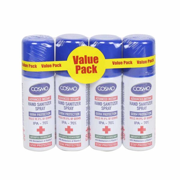 Cosmo Value Pack 4 Hand Sanitizers