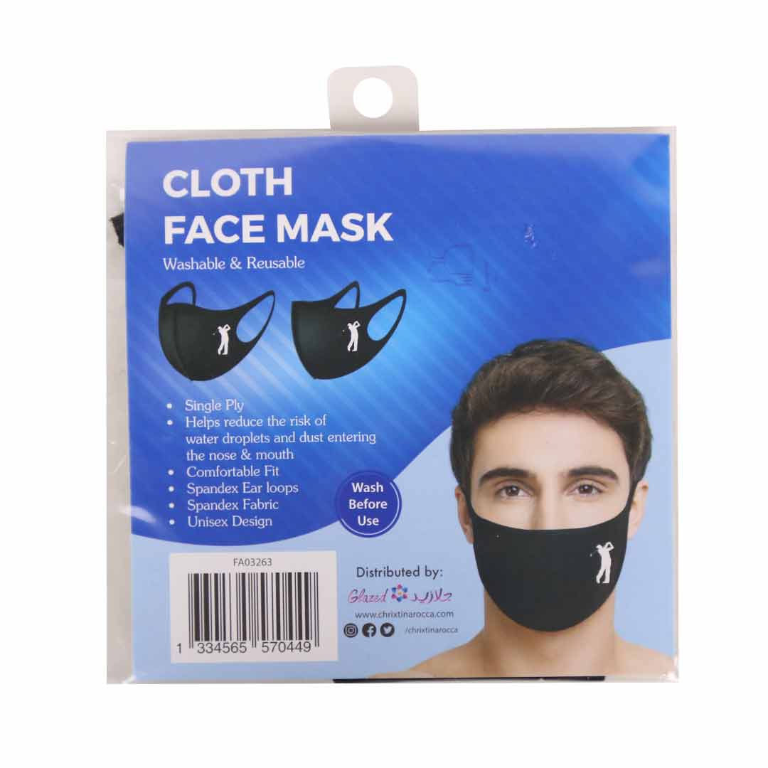 Polo Cloth Face Mask - Daiso Japan Middle East