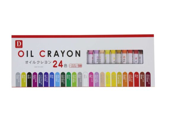 24 oil crayon