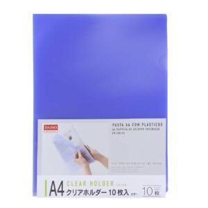 A4 blue clear holder