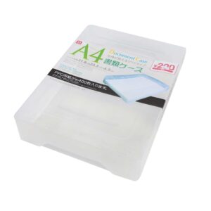 A4 clear document case
