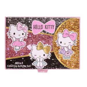 Hello Kitty 40 in 1 coloring activity set