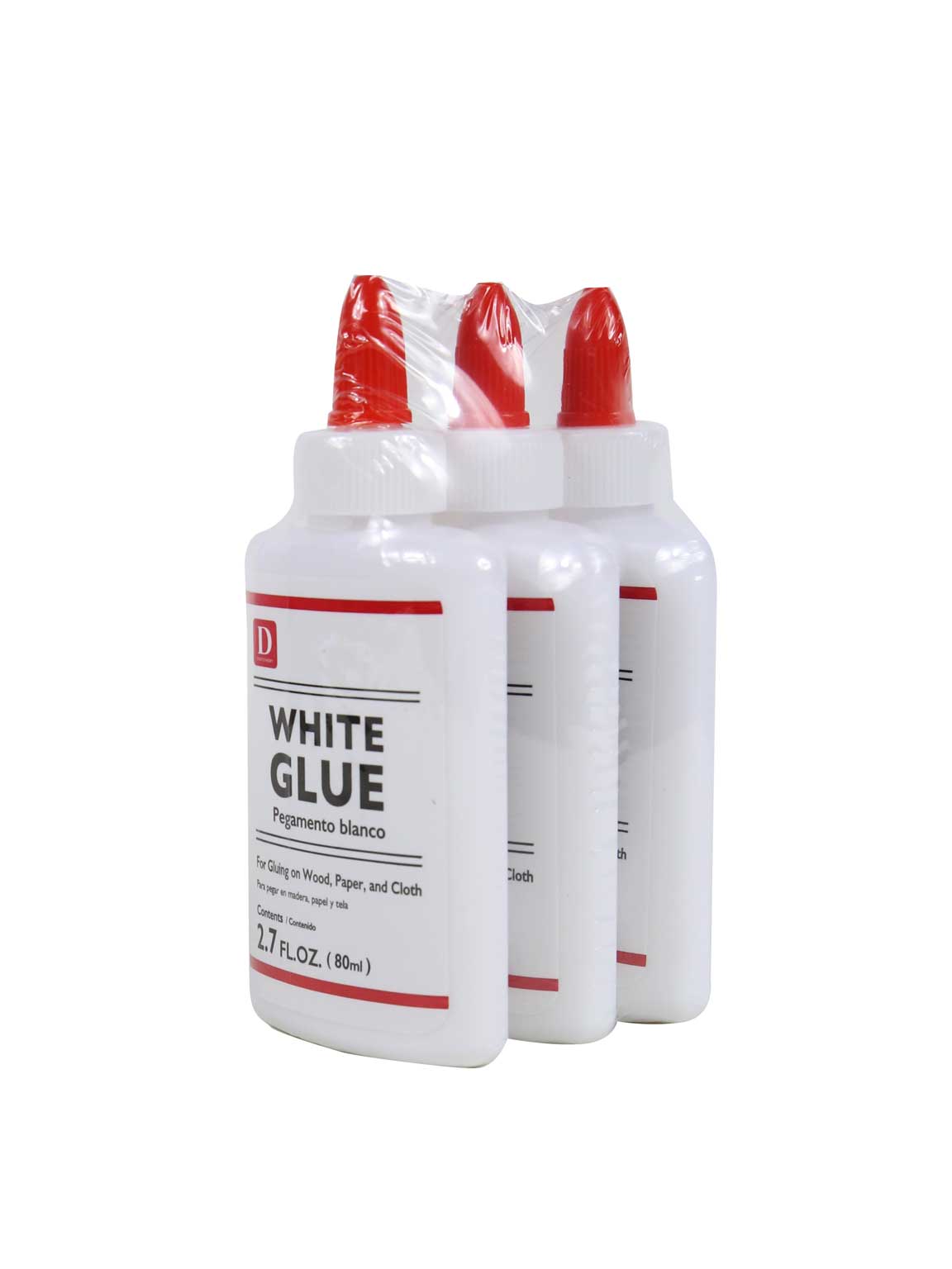 White Glue Pack - 3 in a Pack - Daiso Japan Middle East
