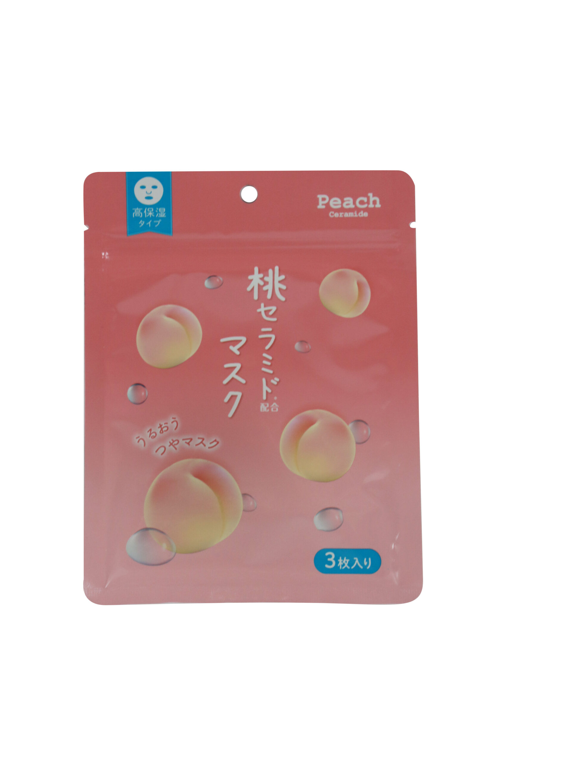 Peach Ceramide Face Mask - Daiso Japan Middle East