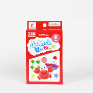 Daiso (Japan) Soft Lightweight Clay color:Red 1pc