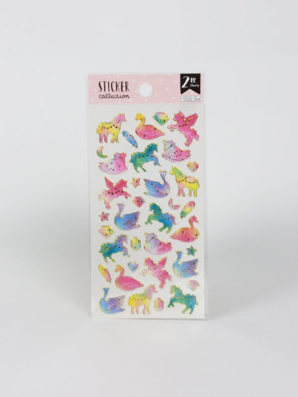 Pastel-Animal-Sticker-Collection