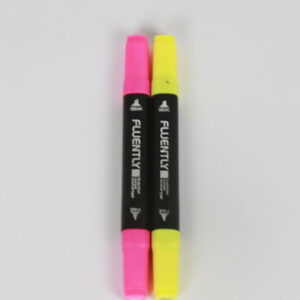 Fluently-Yellow-Pink-Neon-Markers
