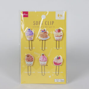 Cream-Cake-Soft-Clips -6-Pieces-Included
