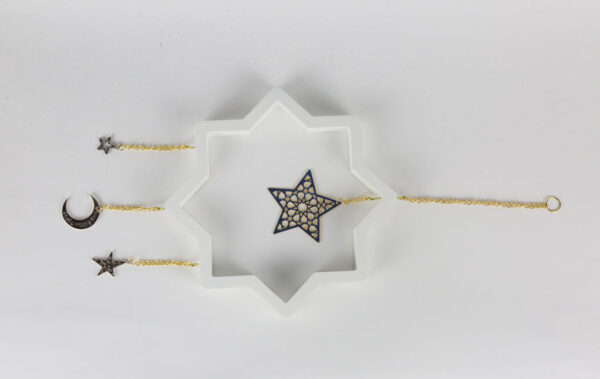 white-star-dangling-decoration