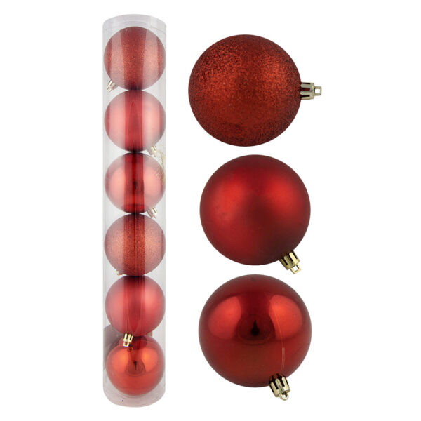 red-baubles-set-of-9