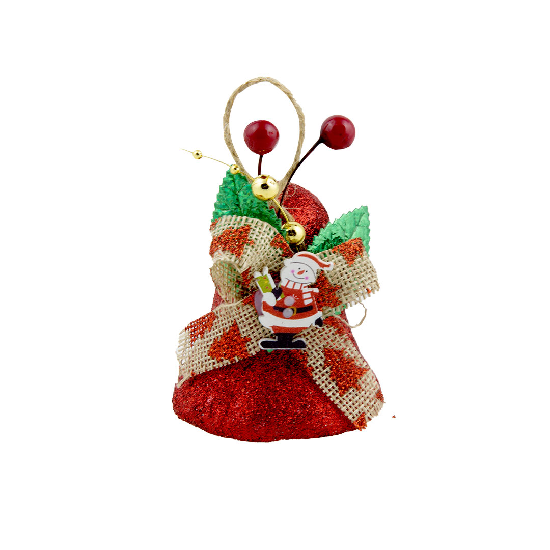Red-Glittery-Bell-Hanging-Decoration