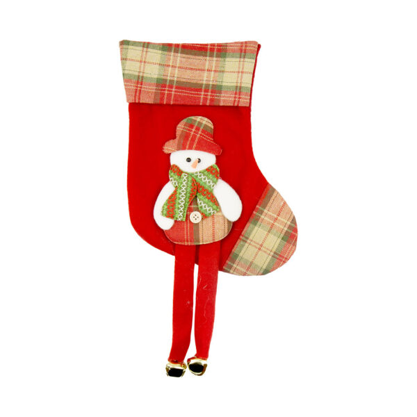 Red-Christmas-Stocking-With-Snowman