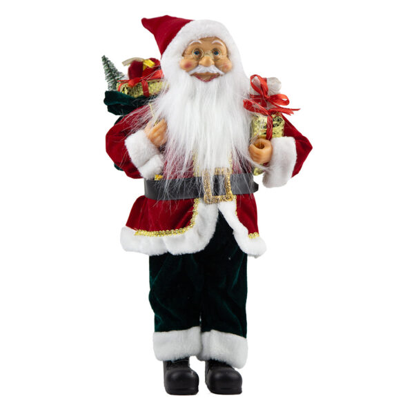 Santa-Claus-Figurine-With-Gifts
