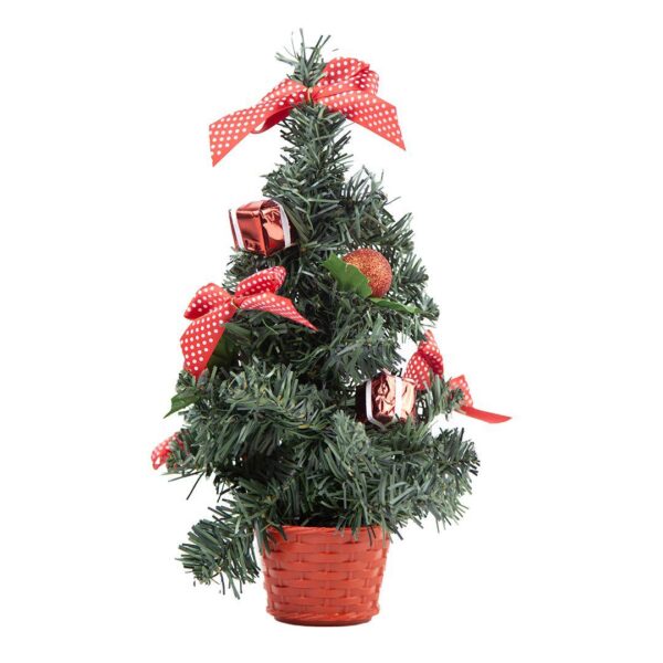 red-polka-dot-tabletop-christmas-tree