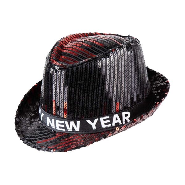 sequenced-red-and-black-new-year-hat