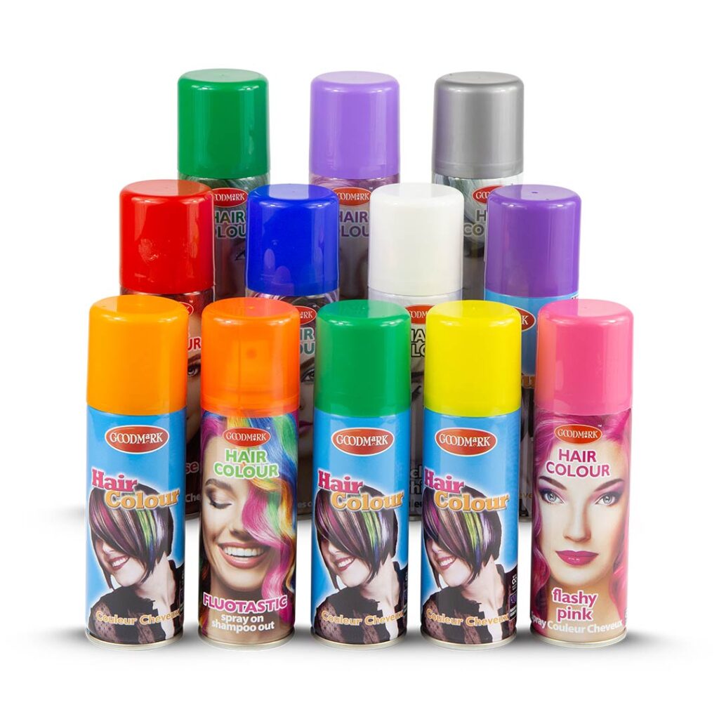 Hair Color Spray - Daiso Japan Middle East