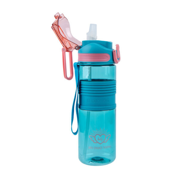 Water Bottle with straw